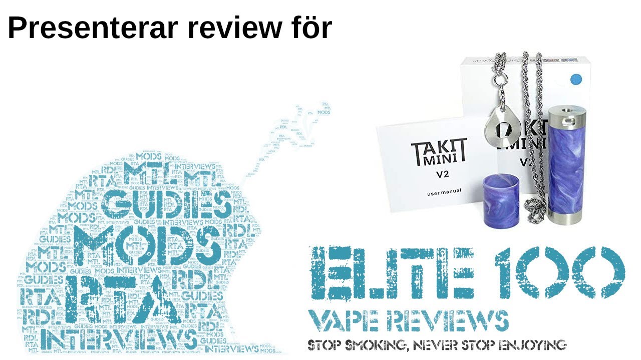 Review av CoolVapor Takit Mini V2
