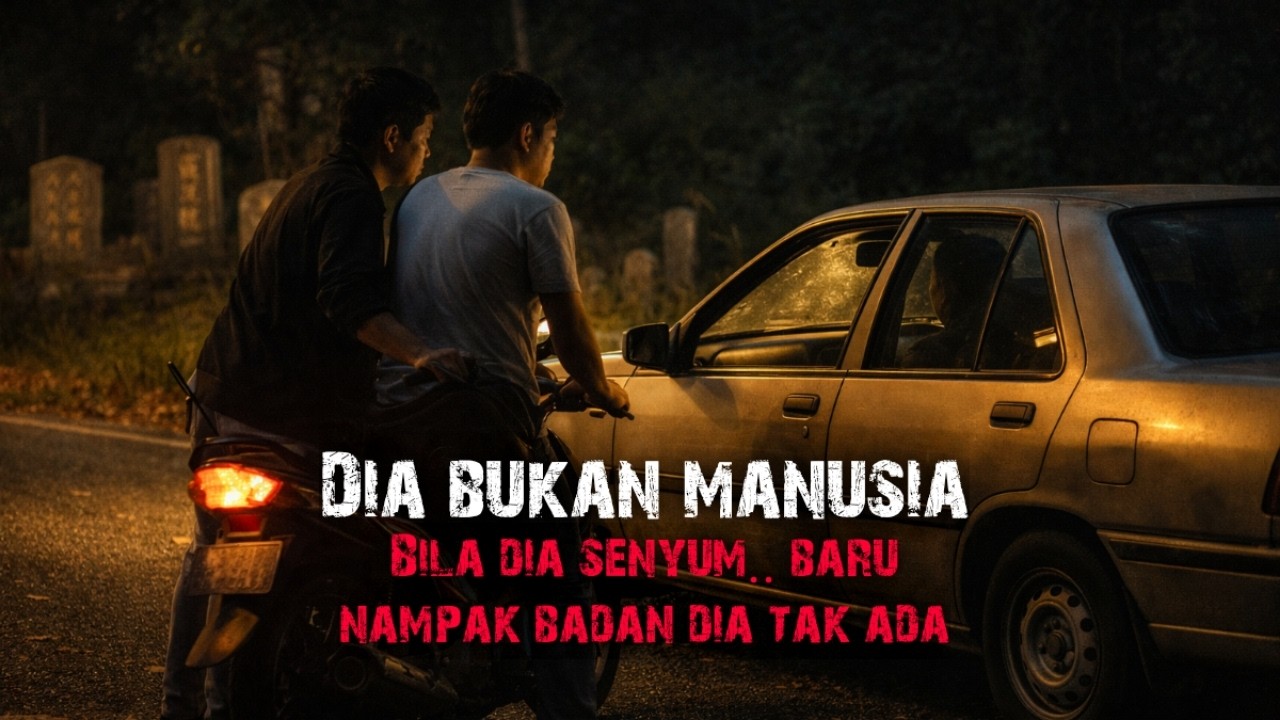 KERANA SEBUAH SENYUMAN - DIA BUKAN MANUSIA 