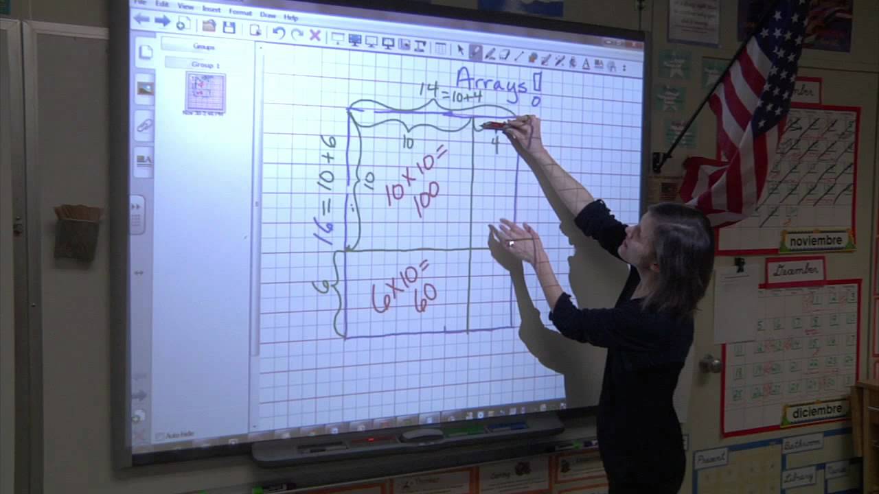 Two Digit Array and Box Method - YouTube