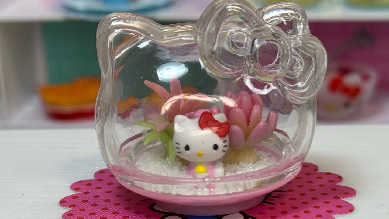 Miniverse Hello Kitty And Friends Series 2! Put Together (Hello Kitty Terrarium) #miniverse
