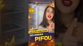 Imóvel mobiliado: geladeira pifou e agora?! #aluguel #mercadoimobiliario #locaçao