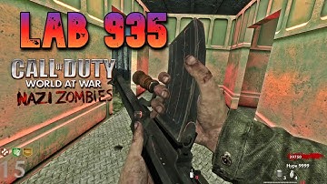 LAB 935 HUGE MAP! (WORLD AT WAR ZOMBIES CUSTOM MAP)