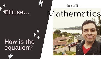 How to find the equation of an ellipse? Example 1