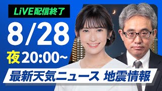 ウェザーニュースの配信のサムネイル画像