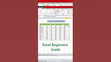 Excel for Beginners #excel #excelshorts #exceltips #shorts #ytshorts #viral #viralvideo #viralvideo