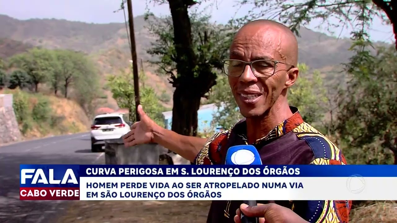 Homem morre ao ser atropelado em curva perigosa em São Lourenço dos Órgãos