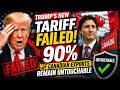 Trump's New Tariff FAILED: 90% of Canadian Exports Remain Untouchable