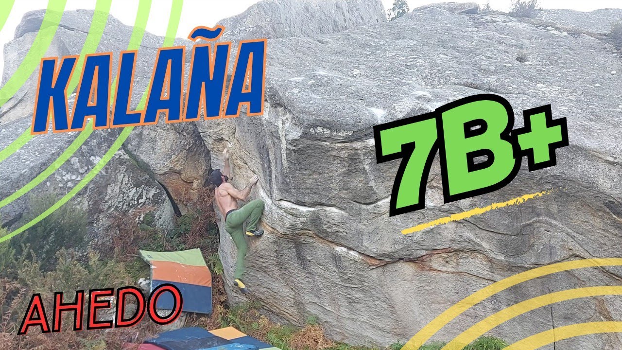 Kalaña 7b+(V8/9), Ahedo Boulder