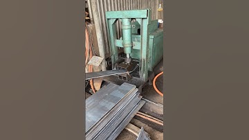 Concrete Spun Pile (part 19) How to bending steel plate make circle  for pile #shorts