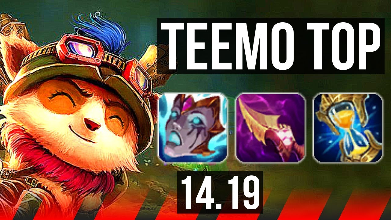 TEEMO vs YONE (TOP) | 600+ games | EUW Master | 14.19