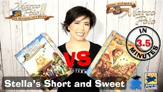 Marco Polo 1 VS Marco Polo 2 Board Games - Stella&#39;s Short ... 