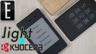Light Phone 2 vs Credit Card Phone | Kyocera Comparison