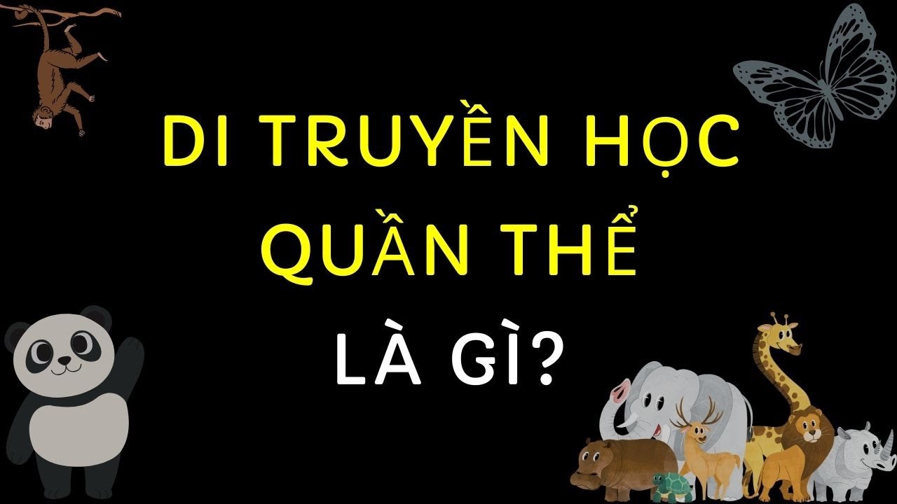 Di Truyền Học Quần Thể là gì? - Sinh Học - tập 18 | Tri thức nhân loại