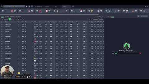 SaberSim: Building Lineups for Baseball DFS with Contest Sims