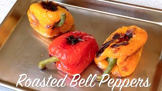How to make roasted peppers in the oven