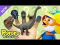 Keluarga Jari Dinosaurus | Lagu anak Indonesia | Nyanyi sama Pororo | Lagu Sajak