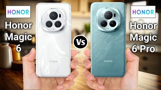 Honor Magic 6 Vs Honor Magic 6 Pro