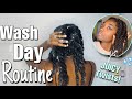 Natural Hair WASH DAY Routine!! | Start to Finish ‼️