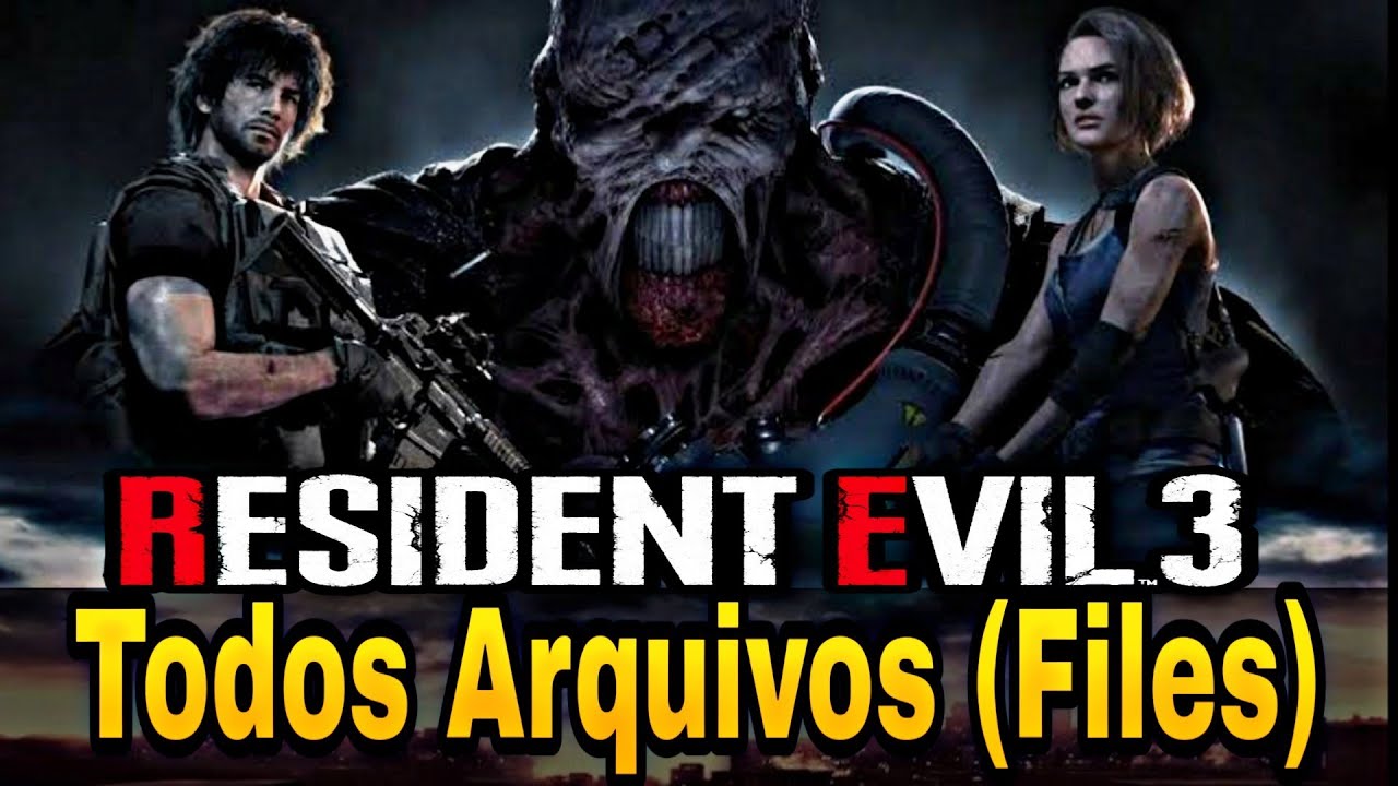 Resident Evil 3 Remake Localização de Todos os Arquivos (Files ...
