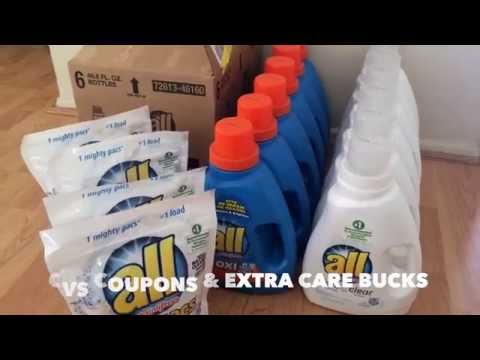 $1.16 for ALL laundry detergent (Extreme Couponing)