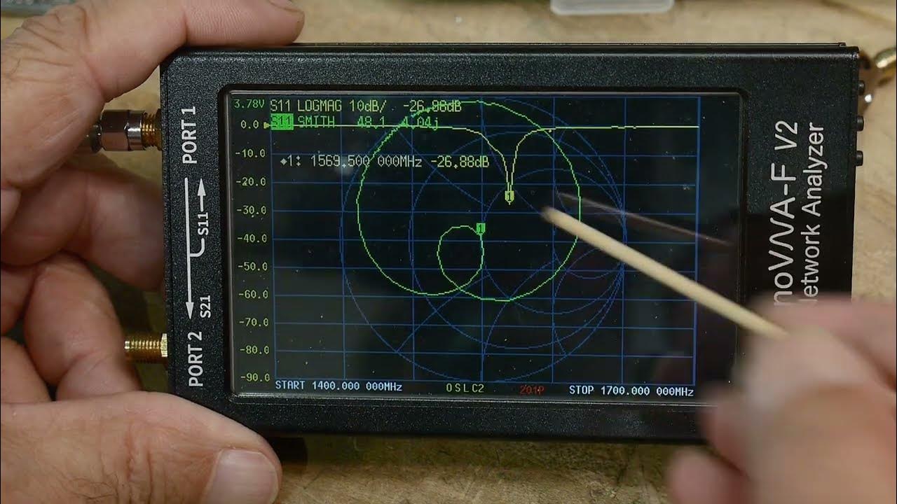 1271 GPS Patch Antenna VNA Measurement (part 2 of 2) YouTube