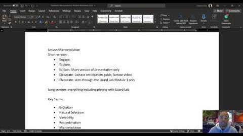 Gr11 Microevolution Week 2 Video 1 Intro