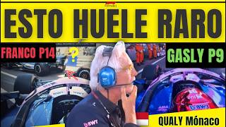 QUALY MÓNACO COLAPINTO NO SE ENTIENDE GASLY POR DELANTE Y ANTONELLI MILAGROSA LE QUITÓ A VERSTAPPEN