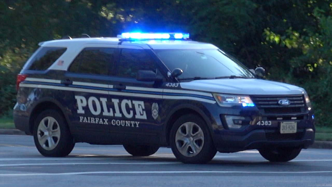 Fairfax County Police & Franconia Volunteer Fire Department Medic 437