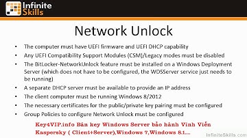 0506 Using Bitlocker Network Unlock