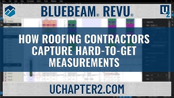 How Roofing Contractors Capture Hard-To-Get Measurements Using Bluebeam Revu