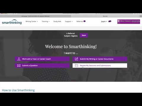 How to Access Smarthinking Via D2L