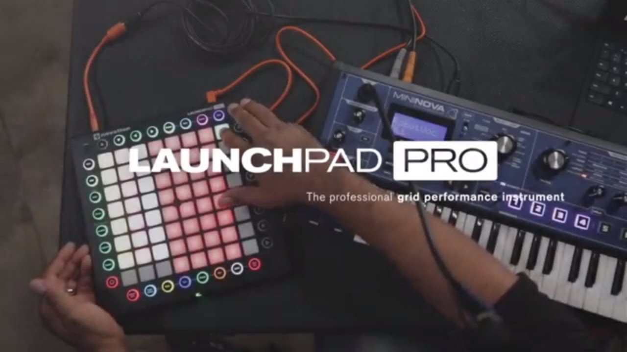 Novation Launchpad Pro Professional 64-Pad Grid Performance Instrument ...