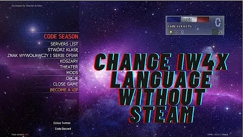 HOW TO GET ANY LANGUAGE ON MW2 PC (IW4X / STEAM)