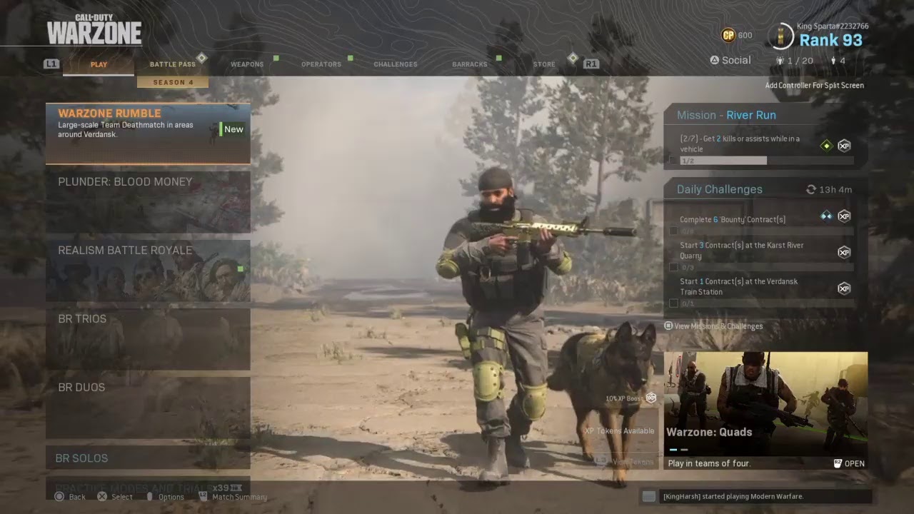 COD New Season 4 Warzone YouTube