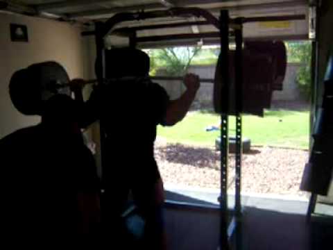 Kevin Nee 905 lbs/ 411 kilo box squat