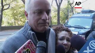 Raw: Flowers placed at French Consulate in NYC