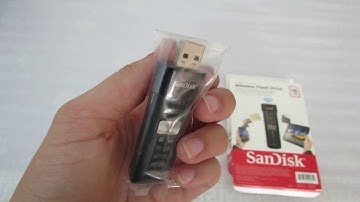 SanDisk Connect Wireless WiFi 16G Media USB Flash Drive iPad iPhone iPod Android