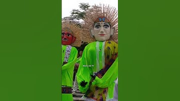 ondel ondel ngibing di Taman Mini #shorts