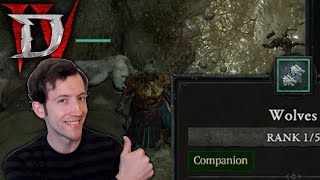 Druid Leveling with Companions is actually SICK now! - Diablo 4 Server Slam