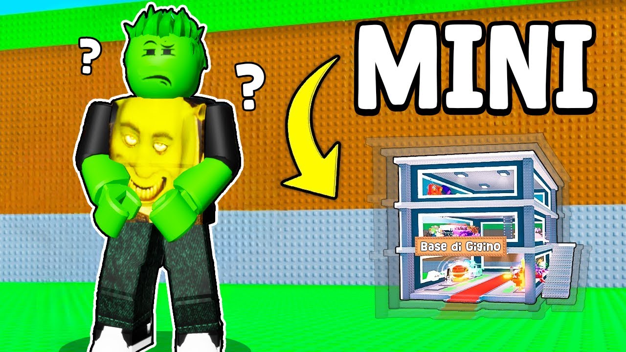 OGNI VOLTA CHE GIGINO SI GIRA, LA SUA BASE DIVENTA SEMPRE PIÙ PICCOLA su STEAL A BRAINROT!