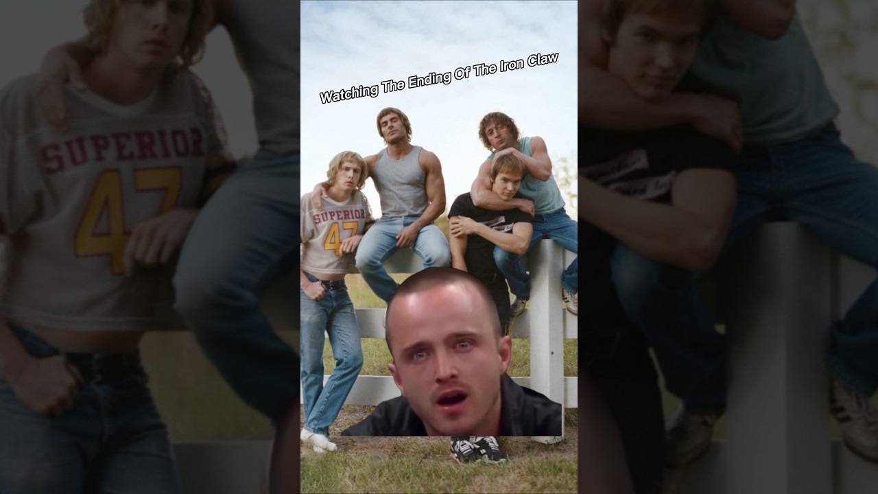 Watching the end of The Iron Claw 