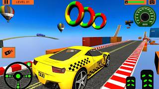 Impossible Mega Ramp Car Stunt Gameplay | Level 42 Cleared! 🏎️🔥 screenshot 3