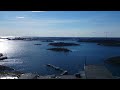 View from the NKT tower, Karlskrona