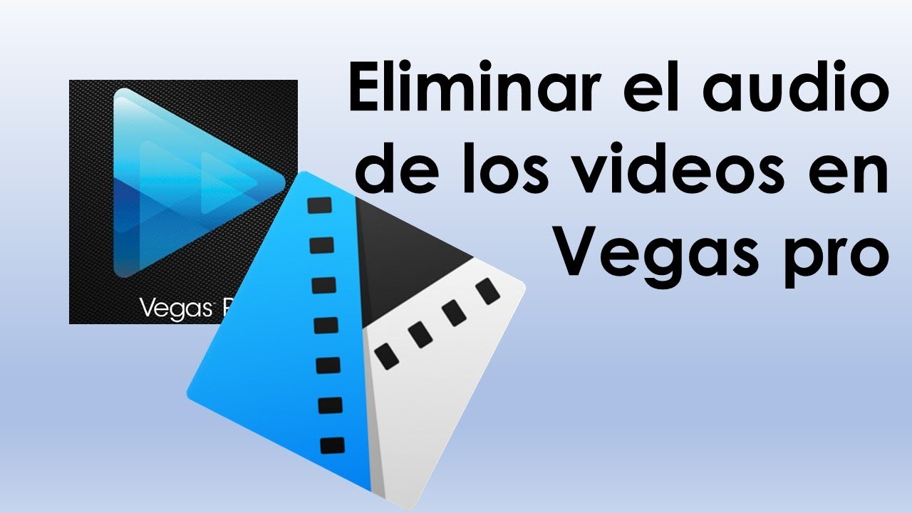 Como Eliminar el Audio de los Videos en Vegas Pro 14 || Curso Vegas Pro