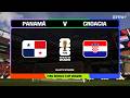 PANAMÁ VS CROACIA JORNADA 2 GRUPO L FIFA WORLD CUP 2026 SIMULACIÓN EN VIVO LTA MOD EAFC 26