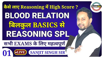 Blood Relation || Class-1 || Crash Course || RAILWAY (NTPC  + Group-D)