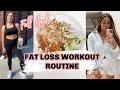 FAT LOSS WORKOUT ROUTINE/Finding motivation/Fall 2021 Goals