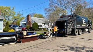 Garbage Truck VS. A Massive Bulk Pile