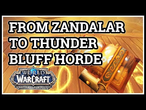 From Zandalar to Thunder Bluff WoW Horde