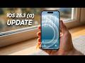 iOS 26.3 (a) Security Update! Why This And What's New?